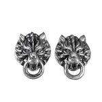 Gothic wolf earrings nz