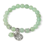 Green Aventurine Tree of Life Bracelet nz