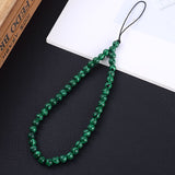 Green beaded phone strap nz
