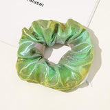Green hair tie with pouch nz