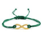 Green infinity bracelet nz
