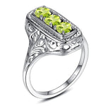 Green peridot ring nz