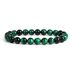 Green tiger eye bracelet 8 mm / 17 cm nz