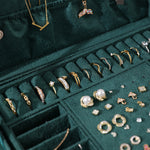Green Velvet Jewellery Box With drawer nz