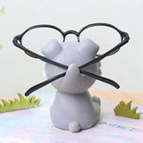 Grey dog glasses holder nz