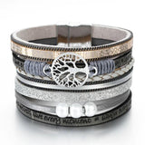 Grey tree of life bracelet nz