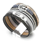 Grey tree of life bracelet nz
