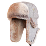 Grey ushanka Hat nz