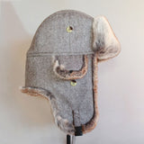 Grey ushanka Hat nz