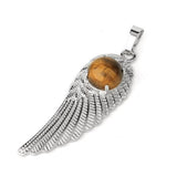 Guardian Angel Tiger Eye Necklace No chain nz