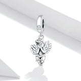 Guardian Silver angel pendant nz