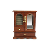 Handcrafted Wooden Jewellery Box Dark wood nz