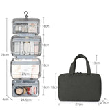 Hanging toiletry bag with Hook Black nz