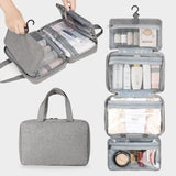 Hanging toiletry bag with Hook Grey nz
