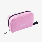 Hanging travel bathroom bag Pink nz