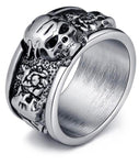 Hard Rock Skull Ring 57 mm nz