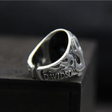 Harley Davidson Skull Ring nz