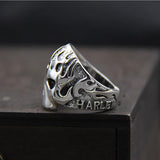 Harley Davidson Skull Ring nz