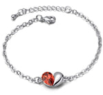 Heart bracelet Red nz