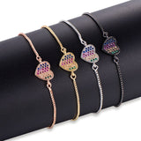 Heart bracelet stainless steel nz