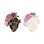Heart brooch nz