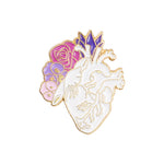 Heart brooch nz