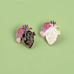 Heart brooch nz