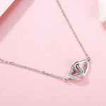 Heart chain necklace nz