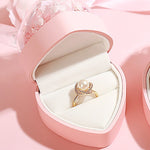 Heart Design Jewellery Case Ring Box nz