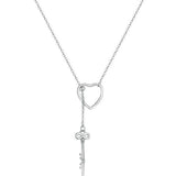Heart Key Necklace nz