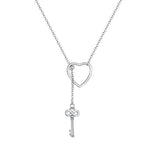 Heart Key Necklace nz