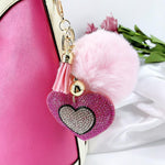 Heart keyring for women nz