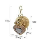 Heart keyring for women nz