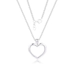 Heart pendant in silver nz