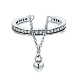 Heart pendant ring nz