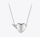 Heart pendant Silver 925 nz