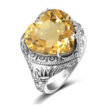 Heart Shaped Citrine Ring nz