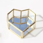 Heart-shaped glass jewellery box nz