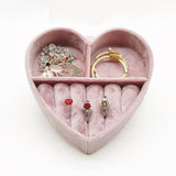Heart Shaped Jewellery Box Pink nz