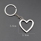 Heart shaped keyring nz