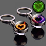 Heart shaped LED keyring nz