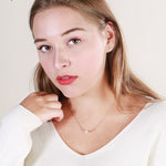 Heart shaped necklace with angel wings nz