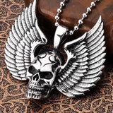 Hells Angels Skull Necklace nz