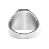 Hexagon lion signet ring nz