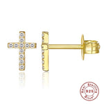 High Quality Gold cross earrings nz