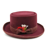 High quality Top hat Dark red / S (54 55cm) nz