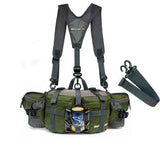 Hiking waist bag Khaki green nz