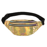 Holographic bum bag Yellow nz