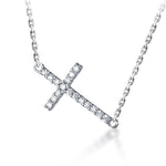 Horizontal cross necklace nz