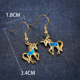 Horse drop earrings nz